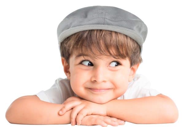 Gorro Pescador Para Niño De Tela Con Barbijo - Imagen 3
