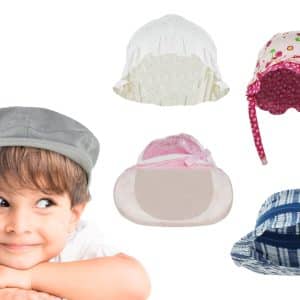 Gorro Pescador Para Niño De Tela Con Barbijo