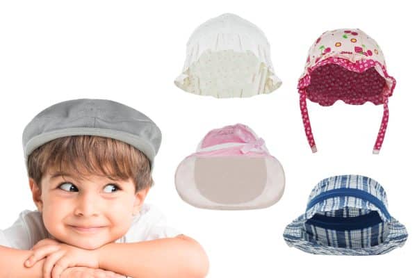 Gorro Pescador Para Niño De Tela Con Barbijo