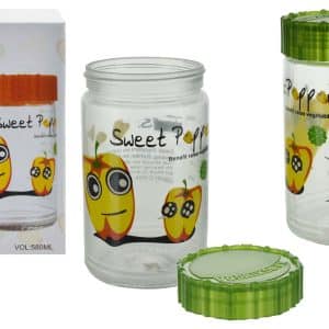Frasco De Vidrio Con Tapa 450Ml