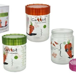 Frasco De Vidrio Con Tapa 350Ml
