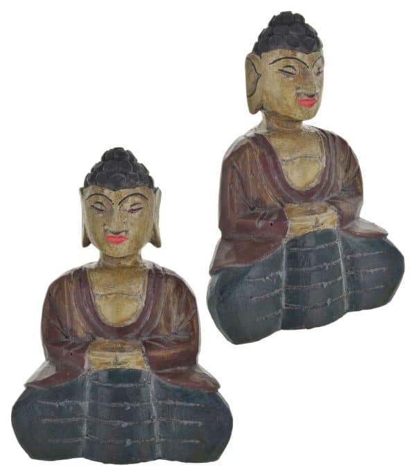 Buda Bali De Madera 20Cm Bd 2.10 - Imagen 3