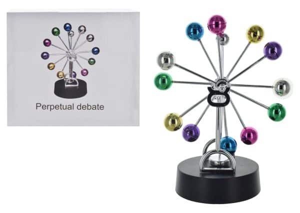 Adorno Escritorio Circular Esfera Balancean
