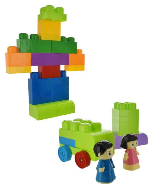Bloques Para Armar 86Pcs Tren Y Muñecos En Caja -313H-5A - Imagen 2