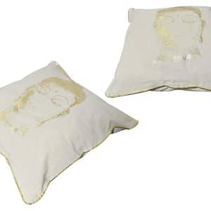 Forro Para Almohadon Rustico Linea Buda 45 Cm