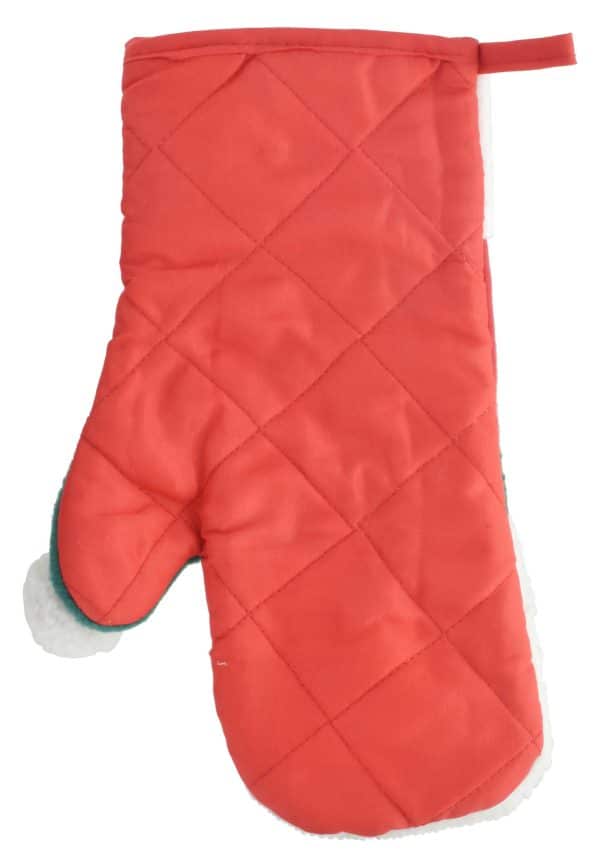 Manopla Cocina Navideño Cara Santa 30X18Cm - Imagen 3