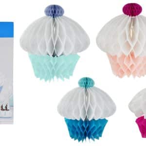 Adorno Papel Cupcakes X2Uds