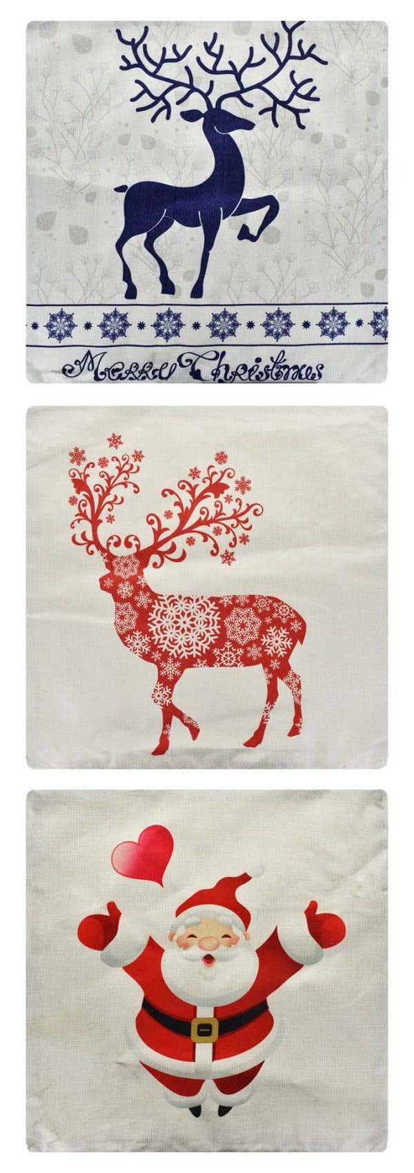 Forro Para Almohadon Navideño 43 Cm - Imagen 2