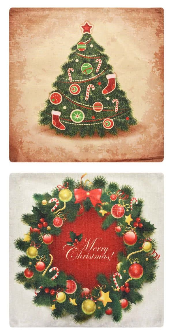 Forro Para Almohadon Navideño 43 Cm - Imagen 3