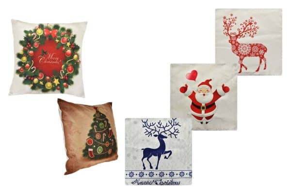 Forro Para Almohadon Navideño 43 Cm